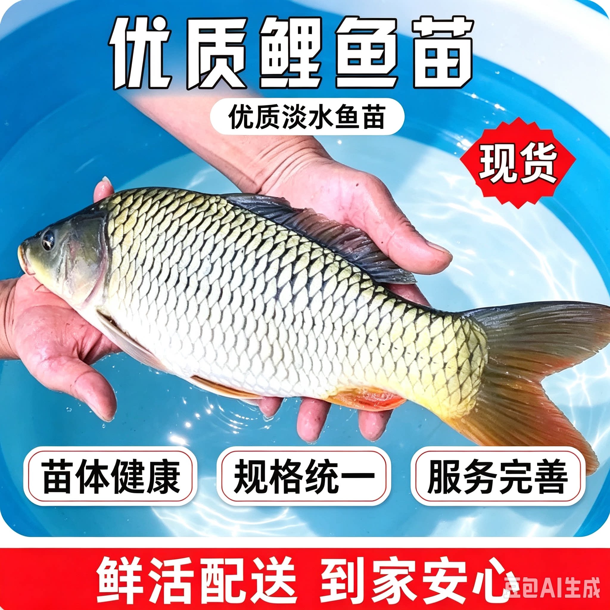 稻田鲤鱼苗草鱼苗皖鱼苗鲫鱼苗罗非鱼苗淡水活体养殖鱼苗包活包邮