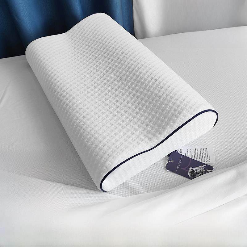 Misu记忆泡沫枕芯空间零压力颈椎枕缓慢回弹助睡眠冰丝型a型不塌,床上用品,记忆棉枕,淘宝优惠券,粉丝福利购,淘宝优惠卷