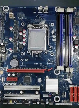 包邮 原装清华同方Q87-M1 主板 和硕台式机 1150 针带VGA+HDMI+DP