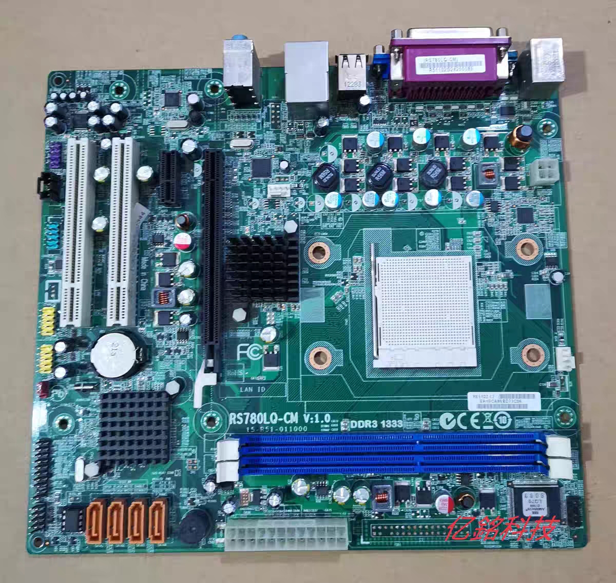 原装方正 清华同方 RS780LQ-CM 780 MCP61PQ-CM AM3全集成 主板