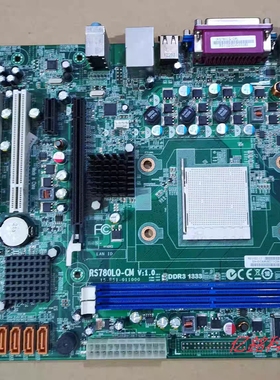原装方正 清华同方 RS780LQ-CM 780 MCP61PQ-CM AM3全集成 主板