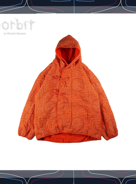 norbitNorbit Ainu quilted hood jacket 刺绣兜帽防水御寒夹克