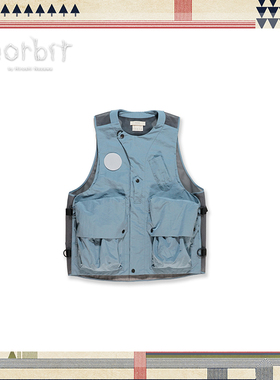 norbit（服饰）山系户外机能工装马甲男宽松休闲百搭上衣2025新款