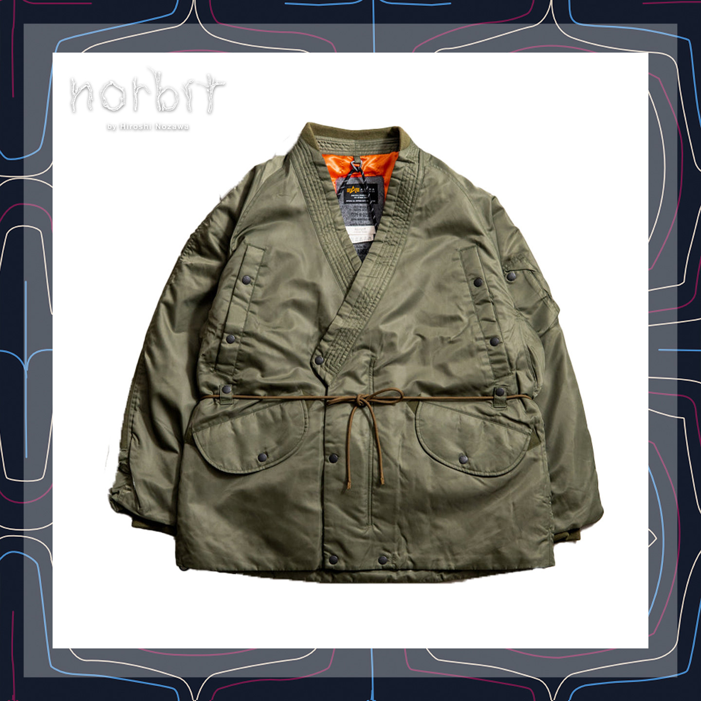 norbitNorbit×ALPHA复古风军绿色夹克男秋冬宽松多口袋工装外套,男装,夹克,淘宝优惠券,粉丝福利购,淘宝优惠卷