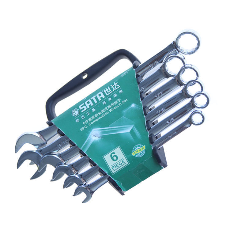 世达汽修汽保两用扳手23件全抛光扳子维修工具套装汽车修理09027