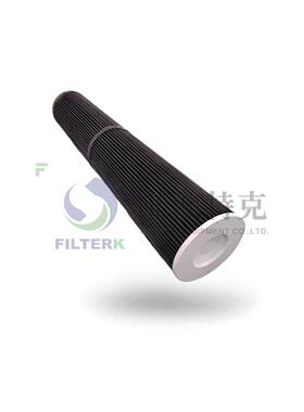 252滤工业阻燃除尘筒黑色防静电酯滤焊筒矿山烟耐温粉尘聚过滤筒