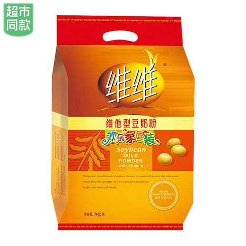 维维豆奶粉760g独立小包营养冲饮