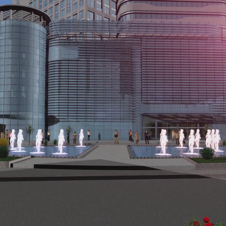 各类尺寸多媒体音乐程控喷泉