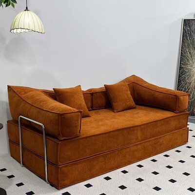 原厂供应Compression Sofa卷包压缩沙发高分子一体真空海绵小沙发