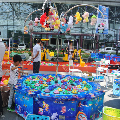 钓鱼机哪家好 儿童钓鱼设备 济宁威肯儿童钓鱼机价格实惠性价比高