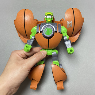 儿童玩具篮球变形机器人益智网红创意机甲金刚变身战士男孩子