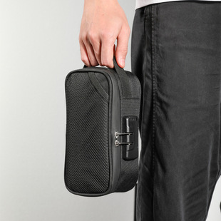 跨境亚马逊防臭包带密码 烟具防臭包 锁防臭袋烟草包烟斗袋便携式