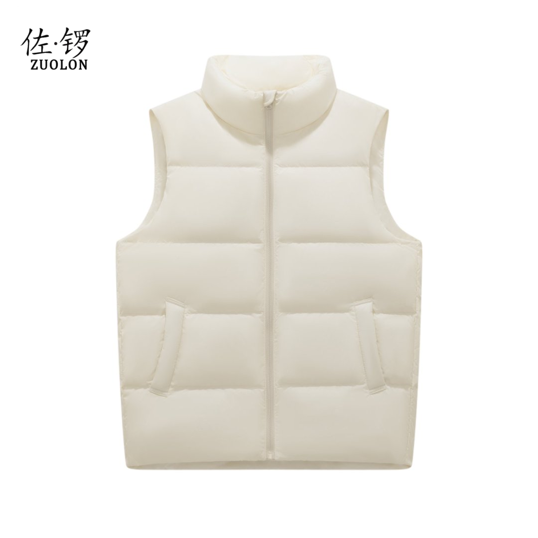 【呼呼严选】佐锣2025男士秋冬新国标情侣羽绒马甲 ZLG2560S