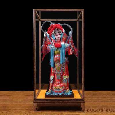 廠促北京特色手工藝人偶絹人娃娃居家裝飾擺件開業慶典禮品風禮品