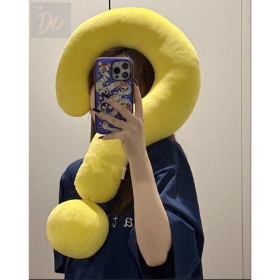 问号抱枕u型颈枕睡觉沙发靠垫办公室午睡u形枕枕头靠枕飞机旅行枕