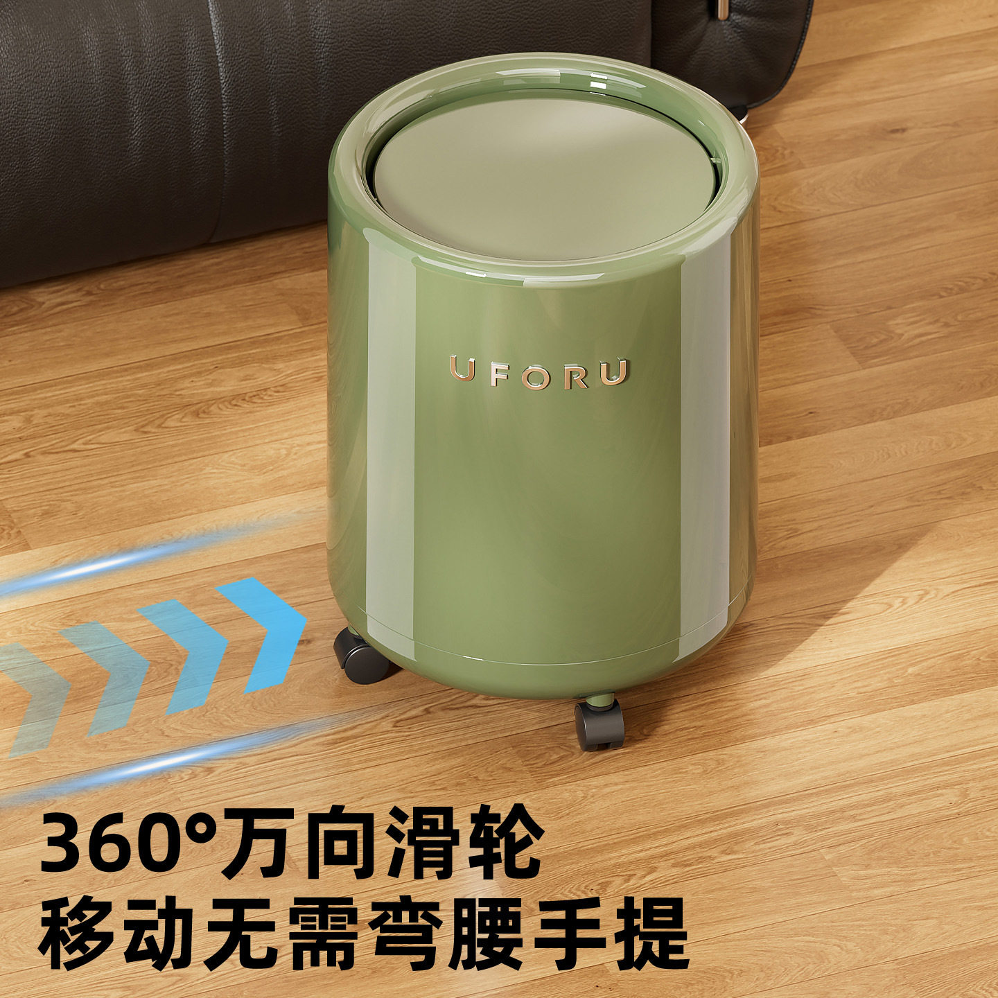 波点垃圾桶家用大号大容