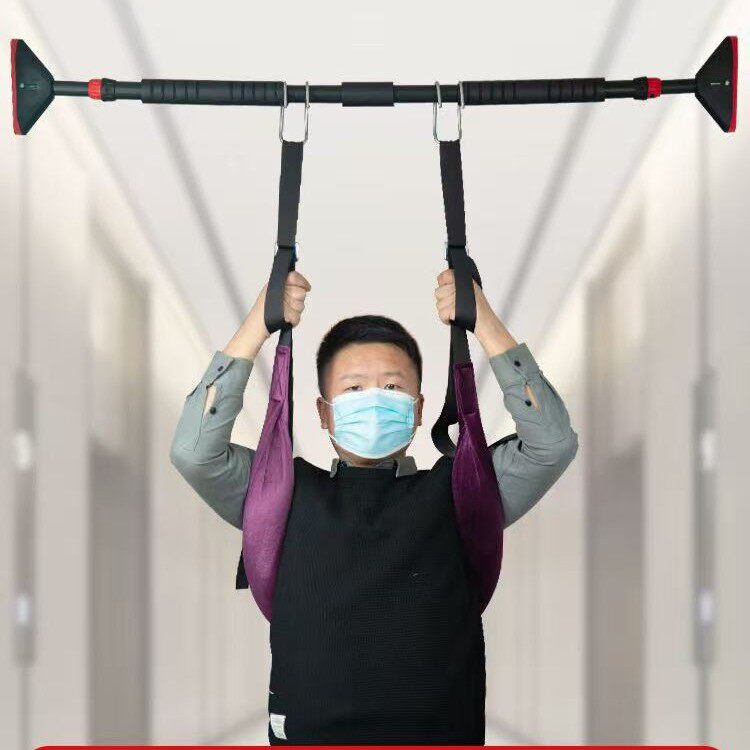 腰椎牵引带单杠拉伸器强