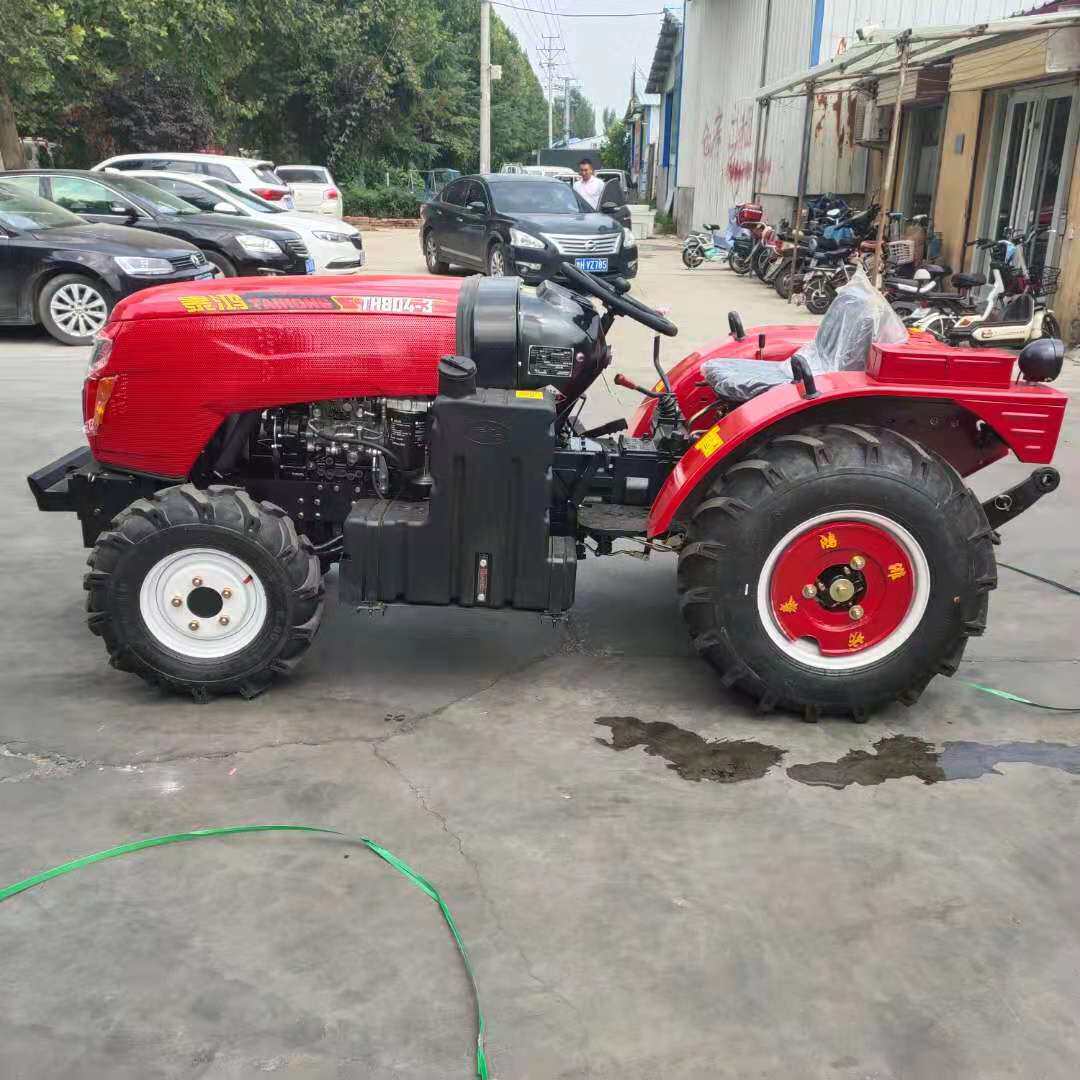 供应强压多路阀高配拖拉机 蔬菜小麦播种机 泰鸿804大棚王拖拉机