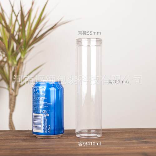 ISA山楂球罐5子细长包装瓶400毫升5*00品级pet透明食广口瓶塑2料