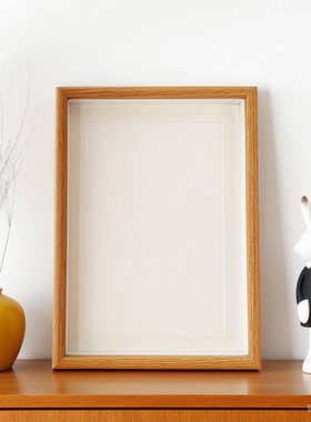 空白相框挂墙diy画框装裱a3a4办公室5寸装饰7寸框架宣纸相片定制