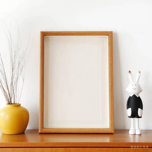 空白相框挂墙diy画框装裱a3a4办公室5寸装饰7寸框架宣纸相片定制