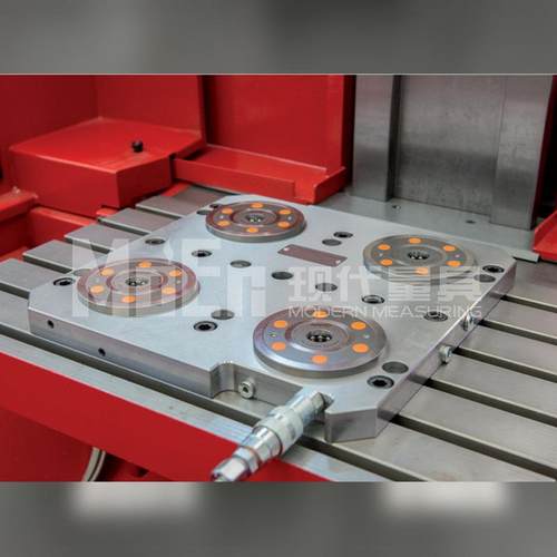 零点定位系统配套基板基座MC工作台精度每300mm2丝加厚承重工作面