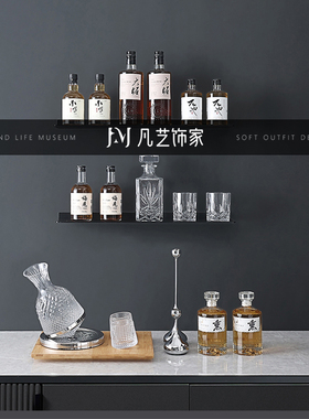 酒柜酒具日式酒清酒洋酒烛台饰品