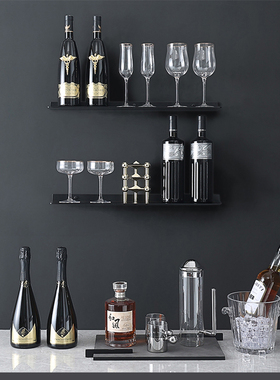 收纳酒柜家居摆件厨房仿真酒展厅