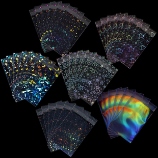 100张 宝可梦万智牌内胆 PTCG保护膜卡膜卡套65*90mm