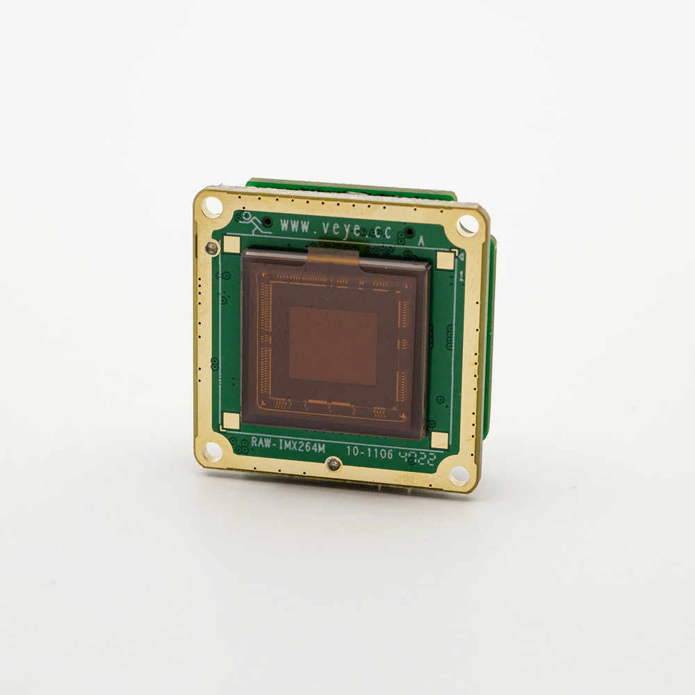 500万全局黑白机器视觉MIPI接口工业相机IMX264,支持树莓派jetson