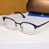 全框男女商务平光成品椭圆近视眼镜架韩版 眼睛文艺框架