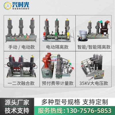 zw32-12/630-25高压真空断路器10kv手动国网南网隔离户外柱上开关