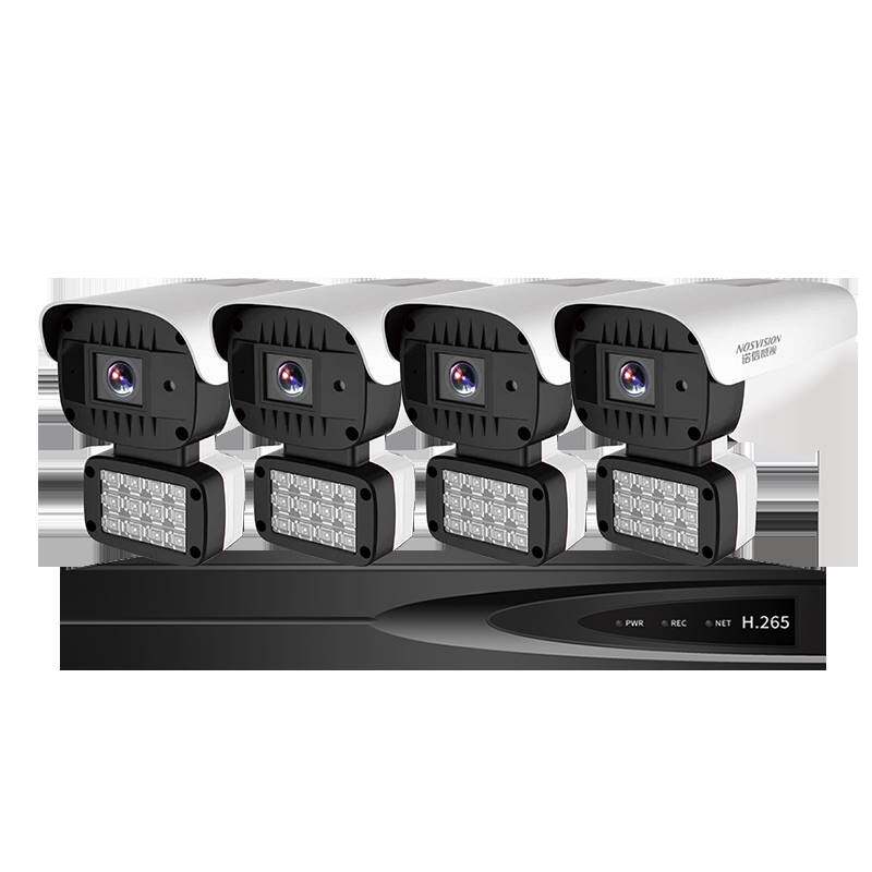 诺信威视300万POE监控设备套装工程专用室外摄像头监控器高清套装