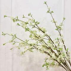 Cây liễu tuyết Yuhan Hoa nhân tạo Tự làm hoa nghệ thuật ánh sáng sang trọng Cành hoa Zen Cành cao từ trần đến sàn Cây hoa anh đào mô phỏng bằng tay Hoa nhân tạo tường cây giả tường cây giả giá rẻ