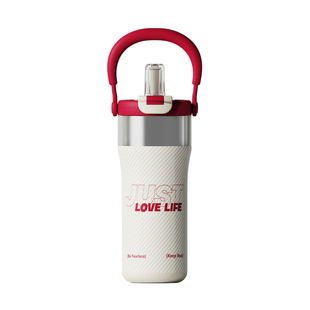 双饮吸管保温杯女生2025新款直饮口手提大容量冰霸杯便携