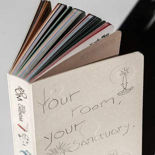 2026年room年历本手账记事本彩色内页便携高颜值书写记录打卡装 饰