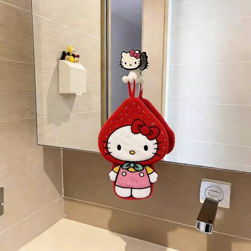 HelloKitty擦手巾挂式高颜值手帕