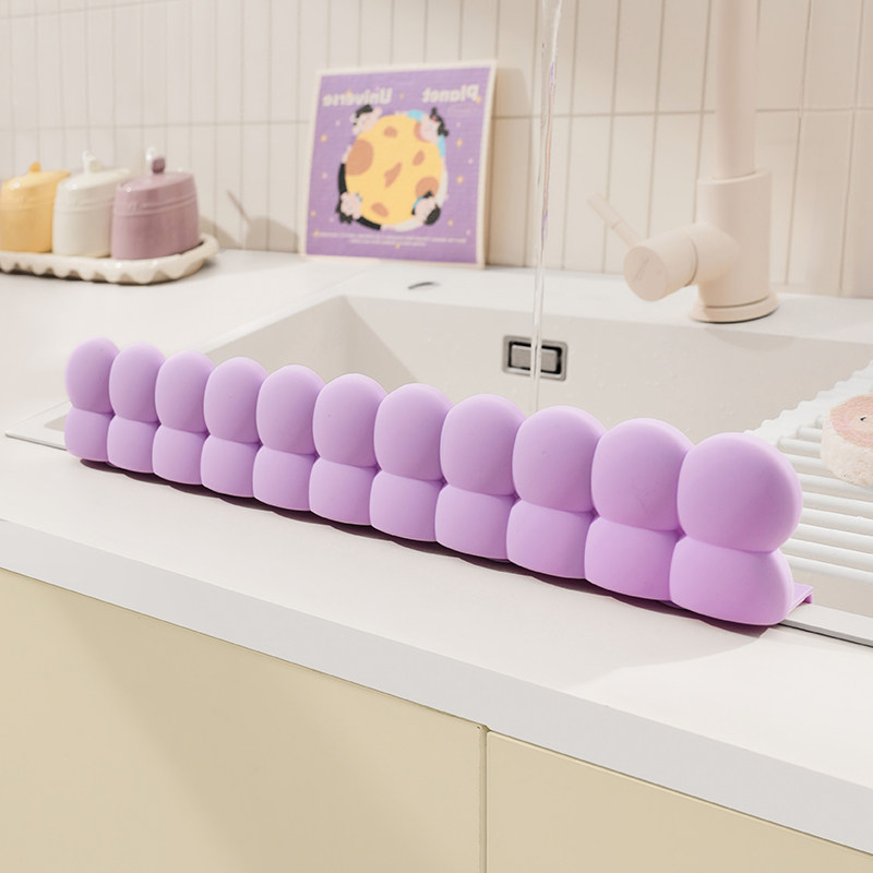 厨房硅胶水槽挡水板硅胶圈圈洗手台盆洗衣池浴室挡水条防溅水挡板,厨房/烹饪用具,其它,淘宝优惠券,粉丝福利购,淘宝优惠卷