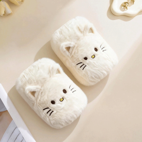 秋冬新款刺绣猫咪防污袖套