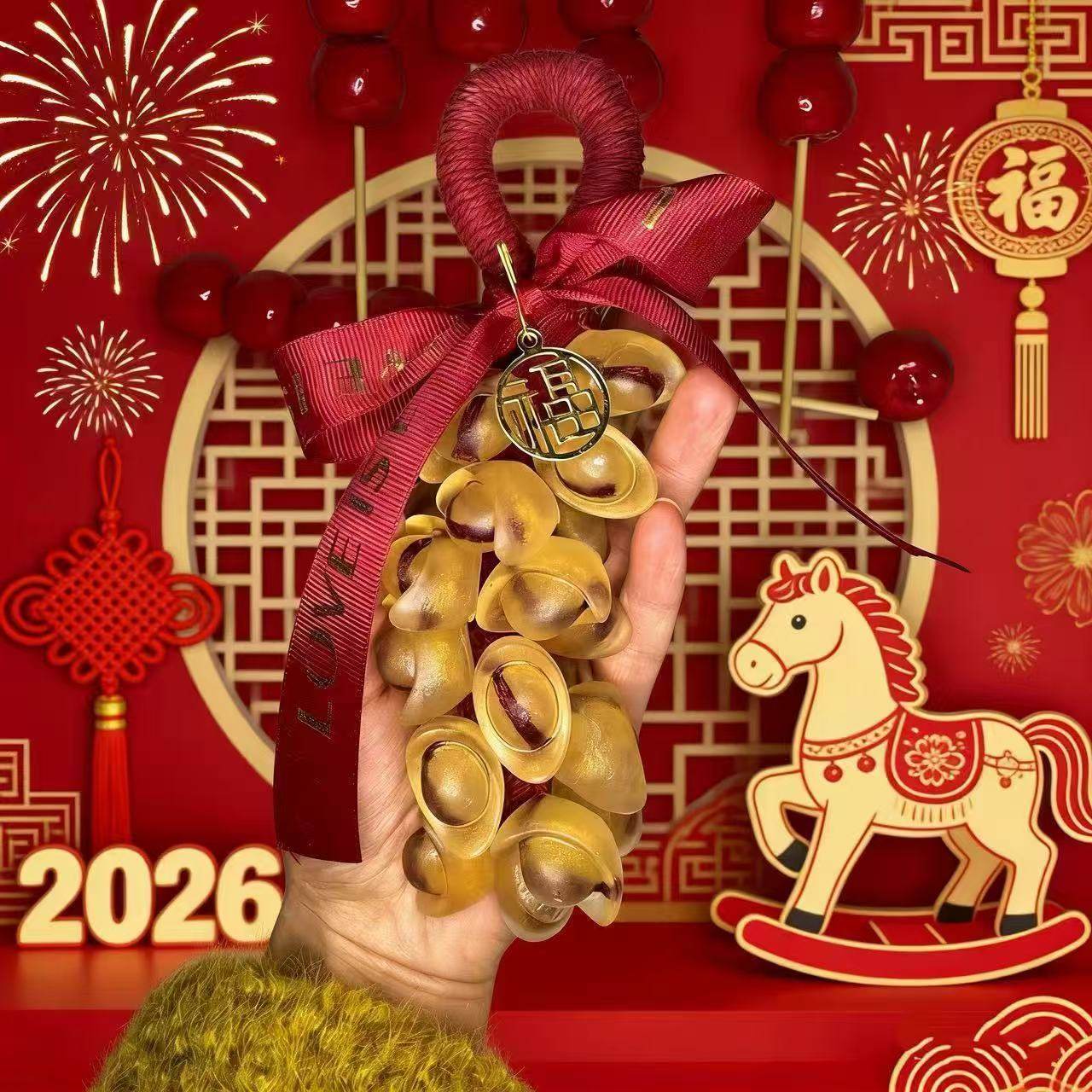 新年金元宝水晶手工皂装饰洗脸洗手洗澡沐浴洁面香皂清洁滋润肌肤