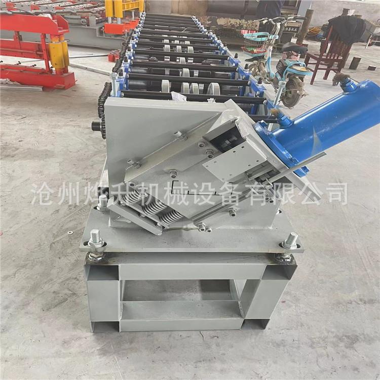 供应水槽机设备大棚水槽机厂家全自动止水槽机光伏水槽成型机