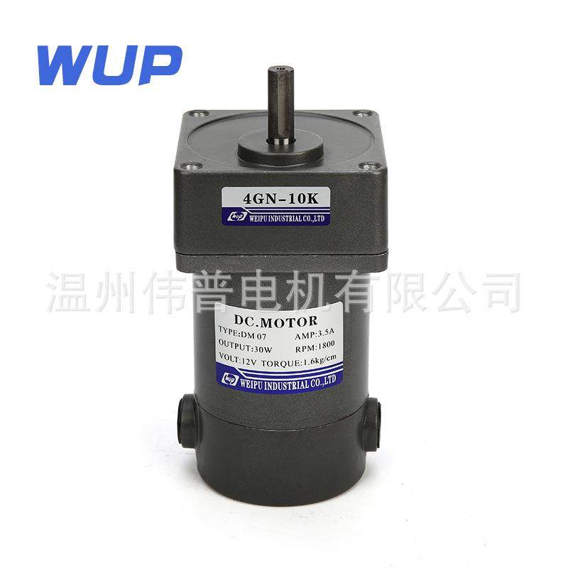 伟普微型直流减速电机12V24V30W永磁齿轮直流有刷电机,五金/工具,电动机,淘宝优惠券,粉丝福利购,淘宝优惠卷