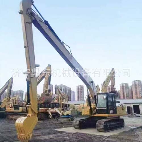 1挖机加YEO长臂 高层建筑拆迁加掘长大小臂 0-62米挖掘机加长臂