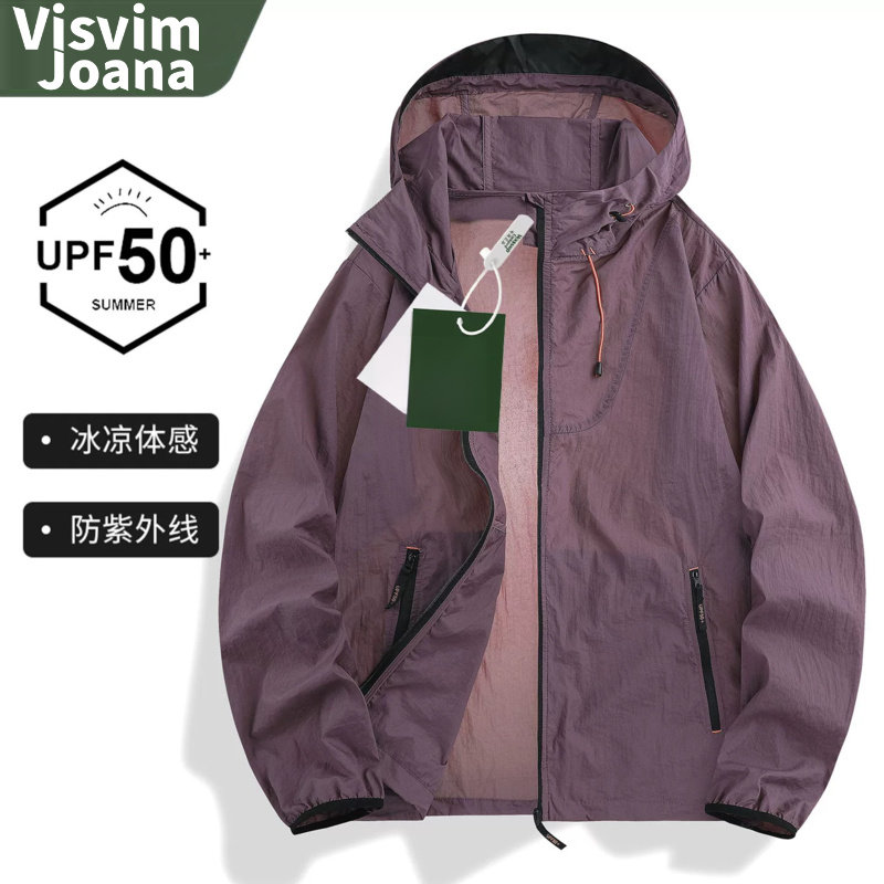 Visvim Joana户外UPF50+山系防晒服防晒衣女轻薄款皮肤衣冲锋外套