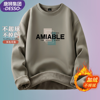 唐狮集团DESSO圆领宽松套头卫衣