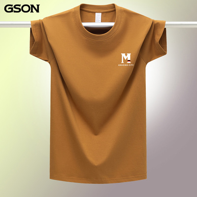 GSON青年情侣短袖t恤衫