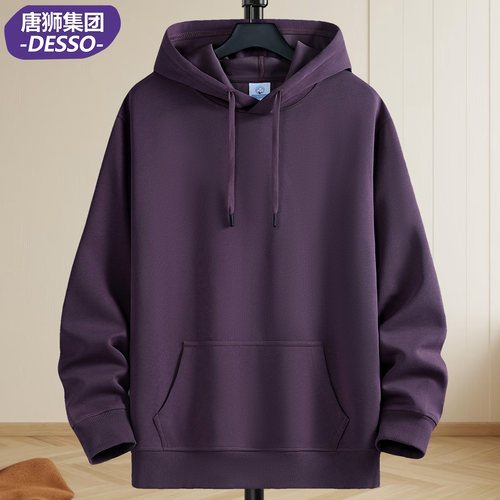 唐狮DESSO男士连帽印花卫衣