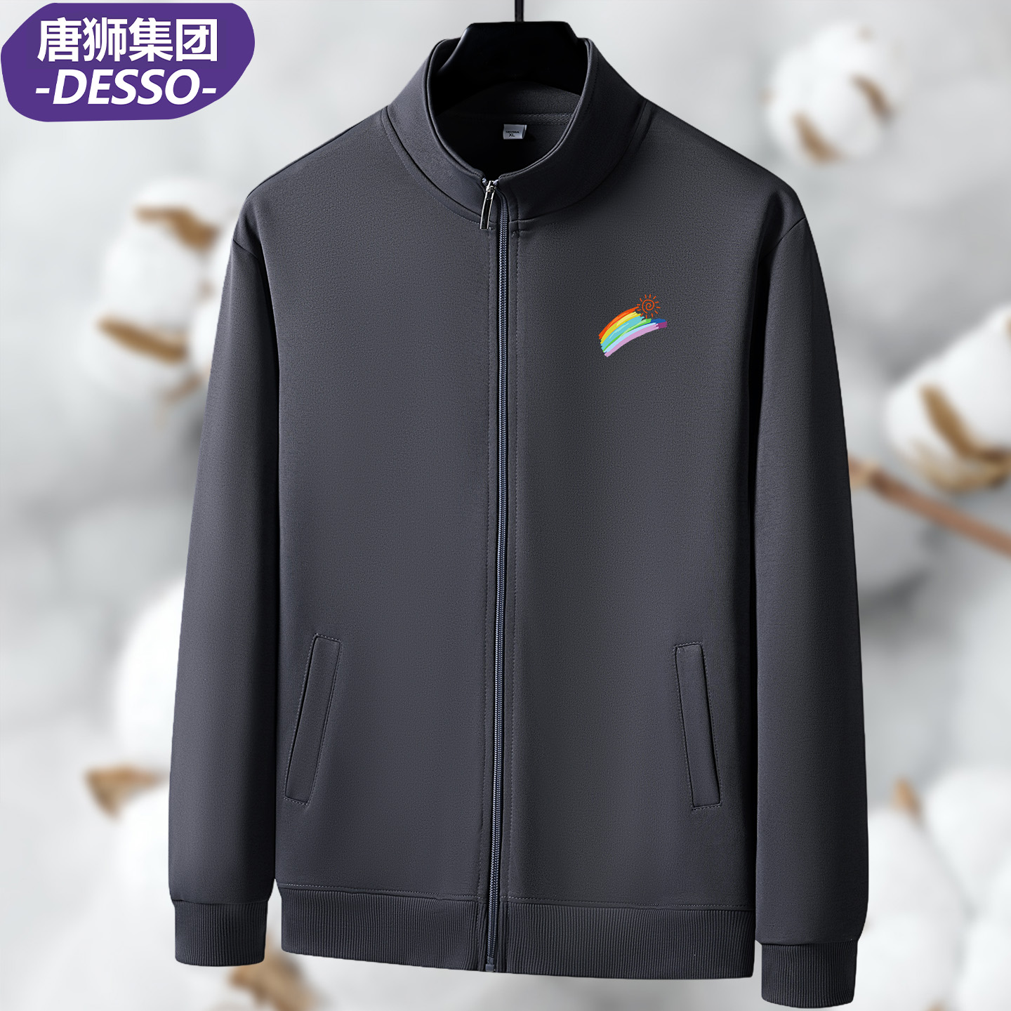 唐狮集团DESSO开衫卫衣男外套