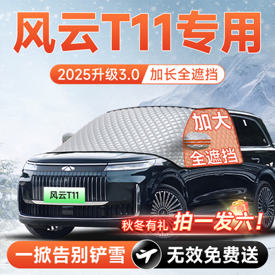 【拍一发六】风云T11专用遮雪挡