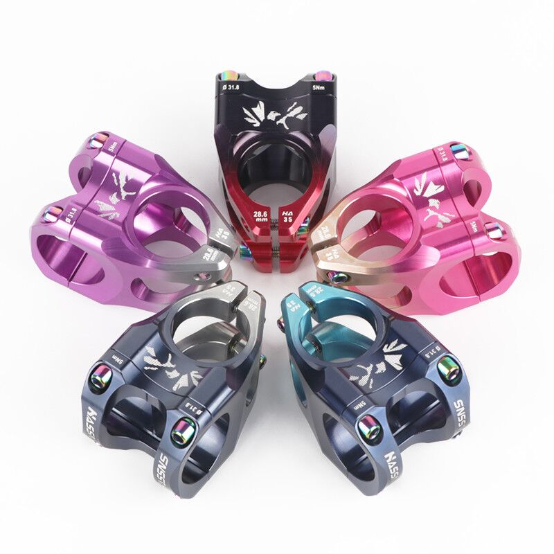 KRSEC 超轻镂空35MM轻量化高强度速降立管山地车全CNC工艺把立